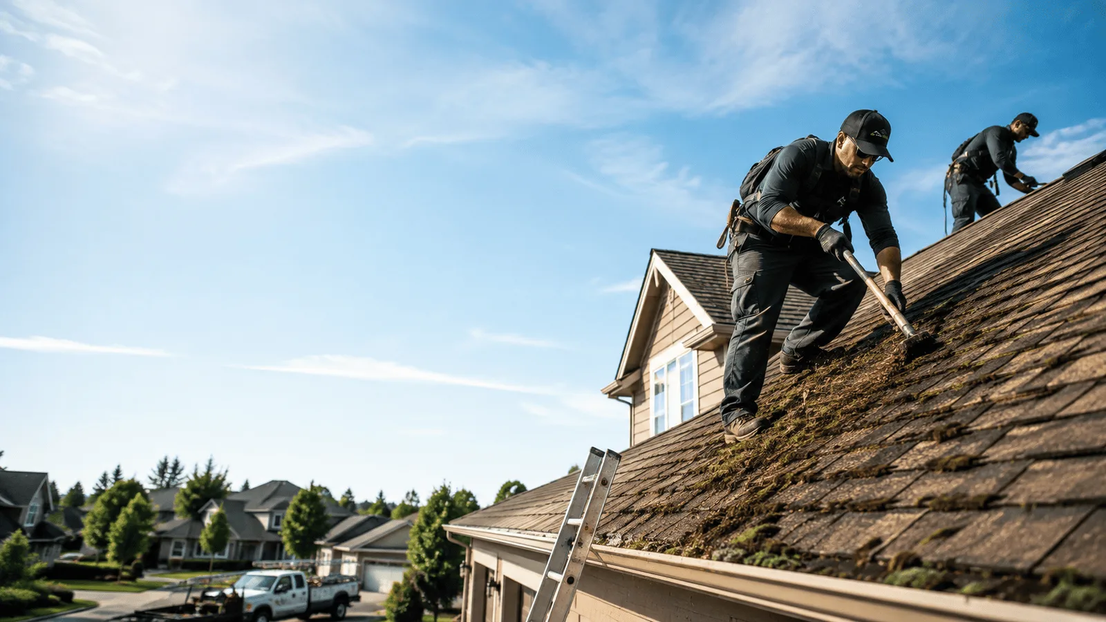 Roof Moss Removal in Shively, KY near me